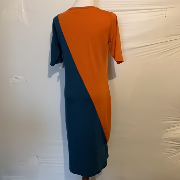 NWT LuLaRoe Diagonal Julia Dress - Picture 5 of 13